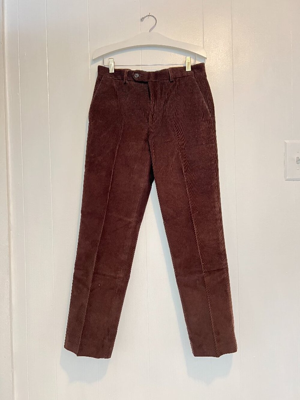Lauren Ralph Lauren - Men’s Corduroy Trousers color Brown size 30/30